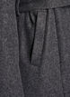 Short coat with a belt, Grey, Packshot image number 3