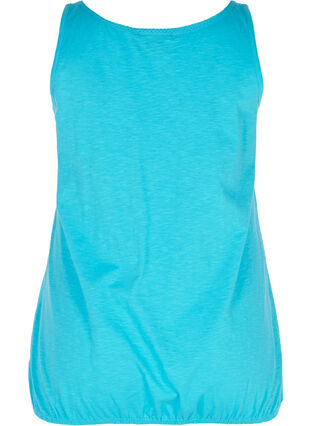 Top with lace trim, Blue Atoll, Packshot image number 1