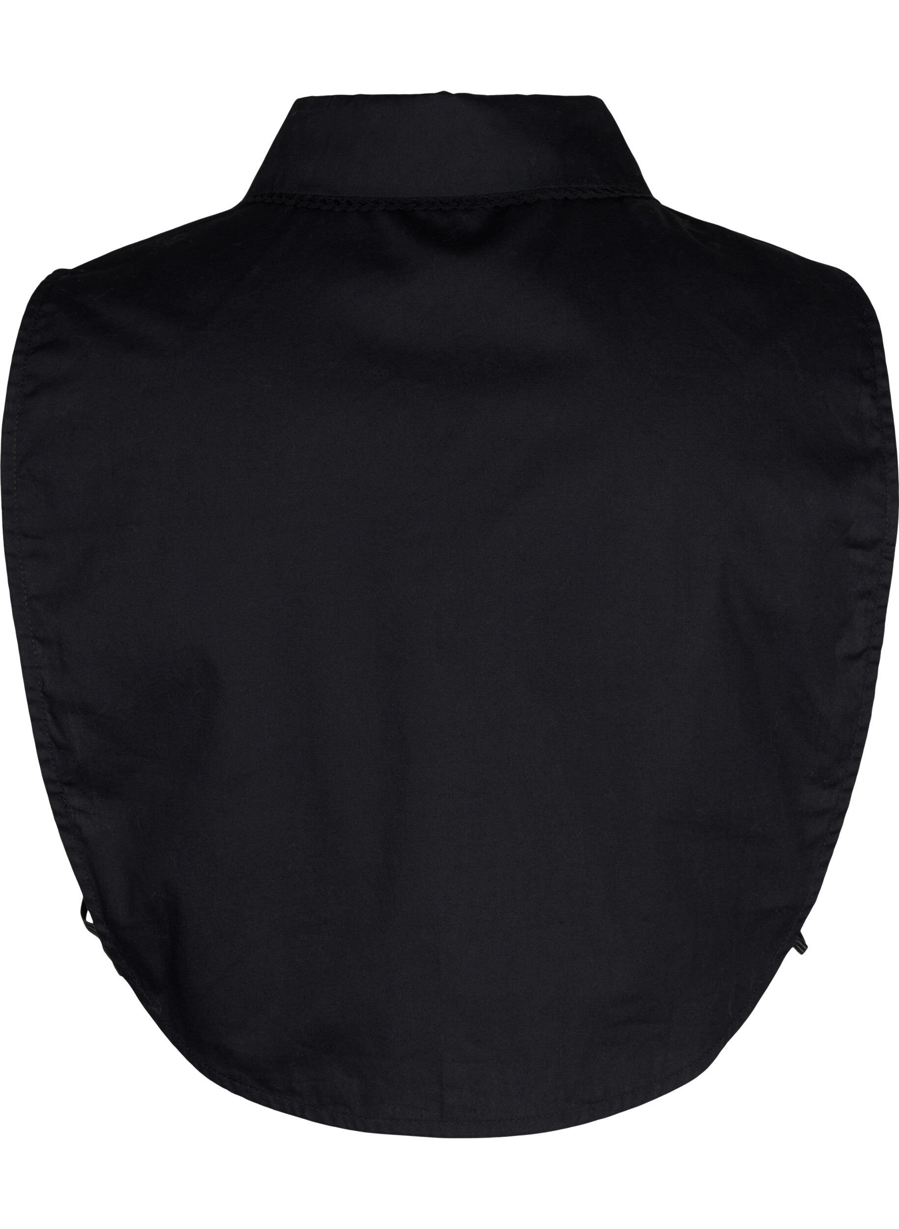 Zizzifashion Collar with lace ribbon, Black, Packshot image number 1