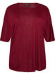 Loose T-shirt in viscose jersey, Red, Packshot image number 0
