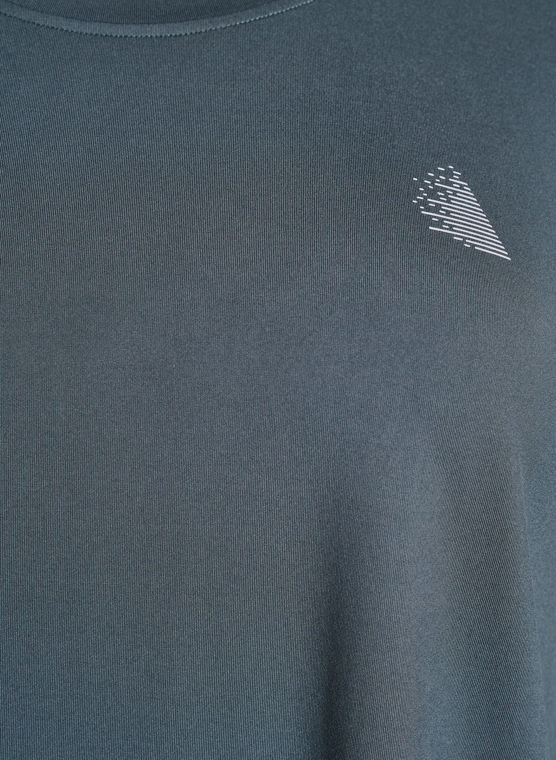 ZizzifashionTraining blouse with 3/4 sleeves, Grey, Packshot image number 2