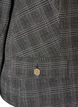 Short blazer with a checked pattern, Dark Grey, Packshot image number 3