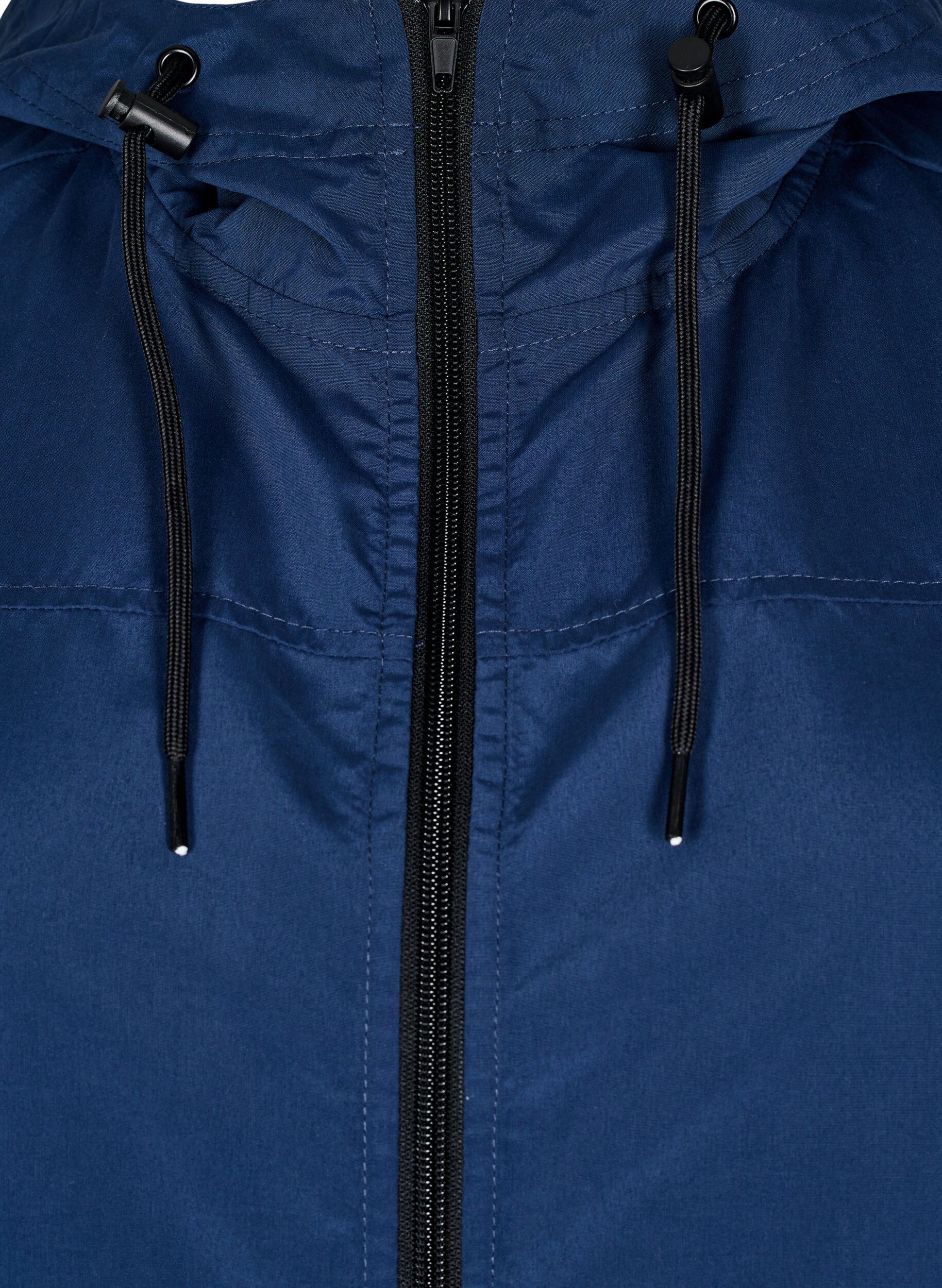 Zizzifashion FLASH - Lightweight parka with a hood, Blue, Packshot image number 2
