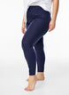 Basic leggings with extra length, Blue, Model image number 0