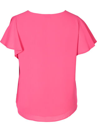 Short-sleeved blouse, Fandango Pink, Packshot image number 1