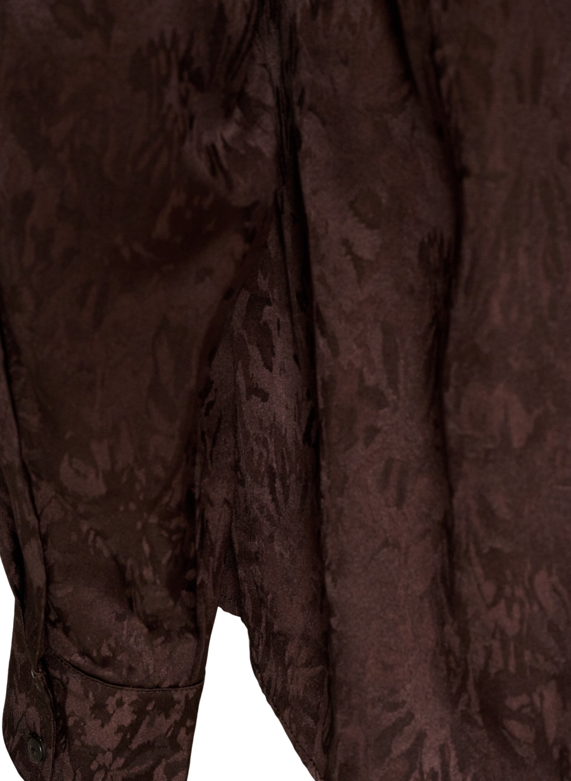 ZizzifashionShirt with tone-on-tone paisley pattern, Brown, Packshot image number 3