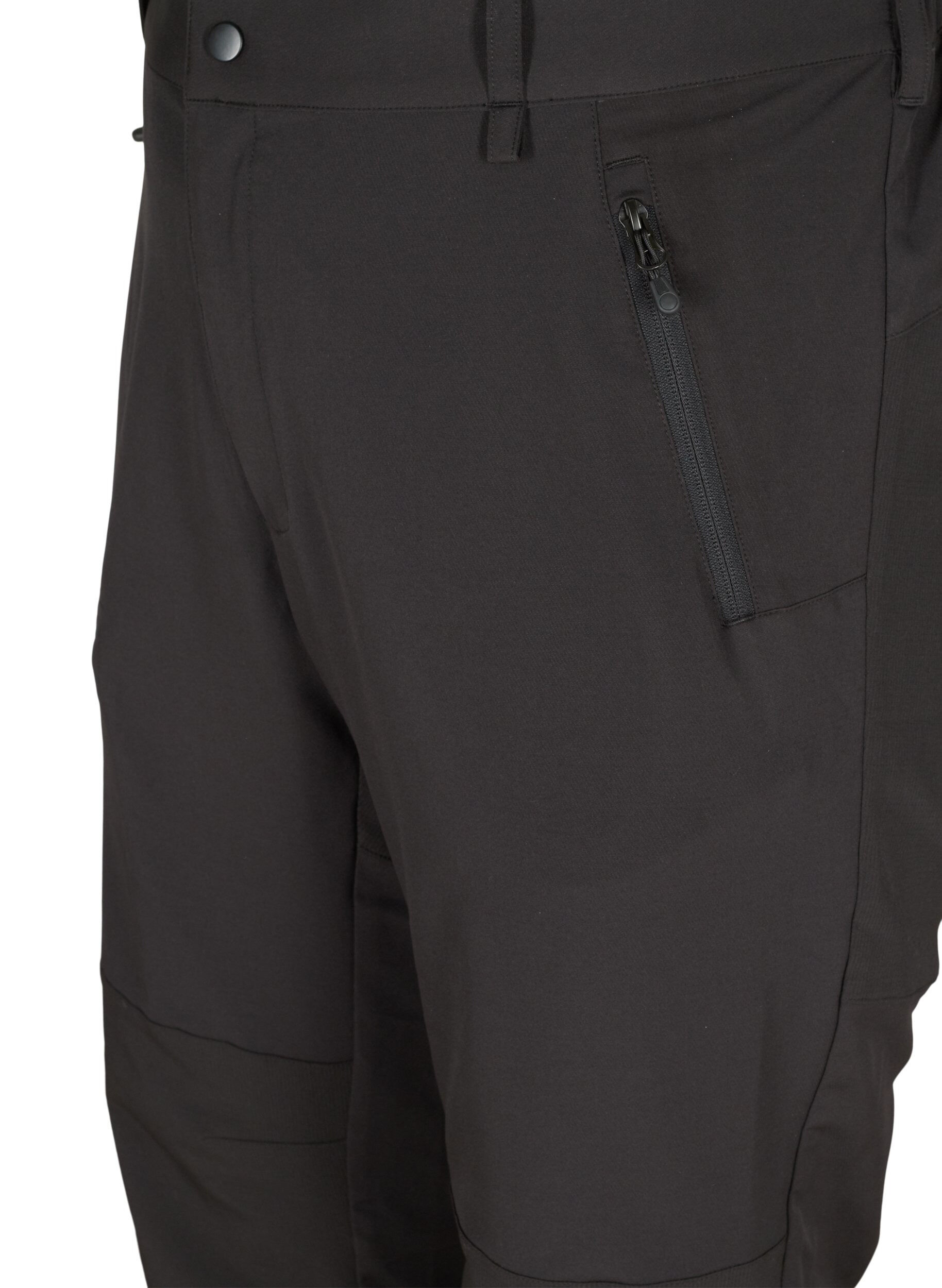 Zizzifashion Hiking trousers with pockets, Black, Packshot image number 2