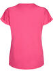 Short sleeved cotton blend t-shirt, Pink, Packshot image number 1