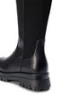 Wide fit - High boot with elastic and zip, Black, Packshot image number 2