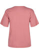 T-shirt with pearls, Heather Rose Washed, Packshot image number 1