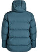 Short puffer jacket with detachable hood, Green, Packshot image number 1