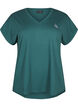 V-neck training t-shirt, Bistro Green, Packshot image number 0