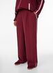 Sporty trousers with straight legs and side stripes, T. Port Orch Stripe, Model image number 2