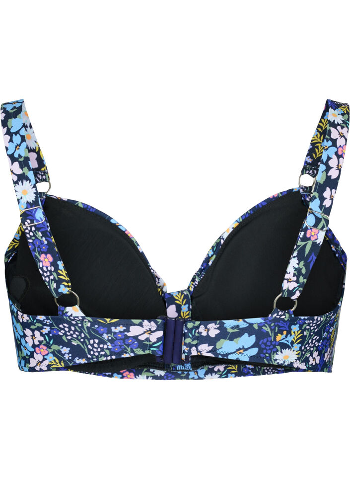 Printed bikini top, Ditsy Flower, Packshot image number 1