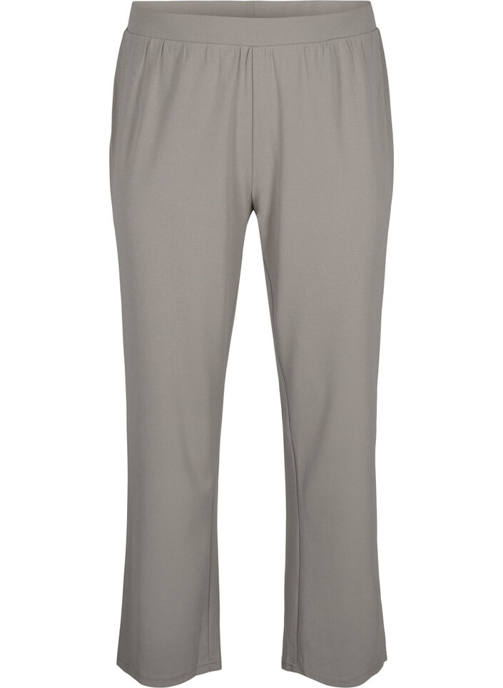 FLASH - Straight fit trousers, Beige, Packshot image number 0