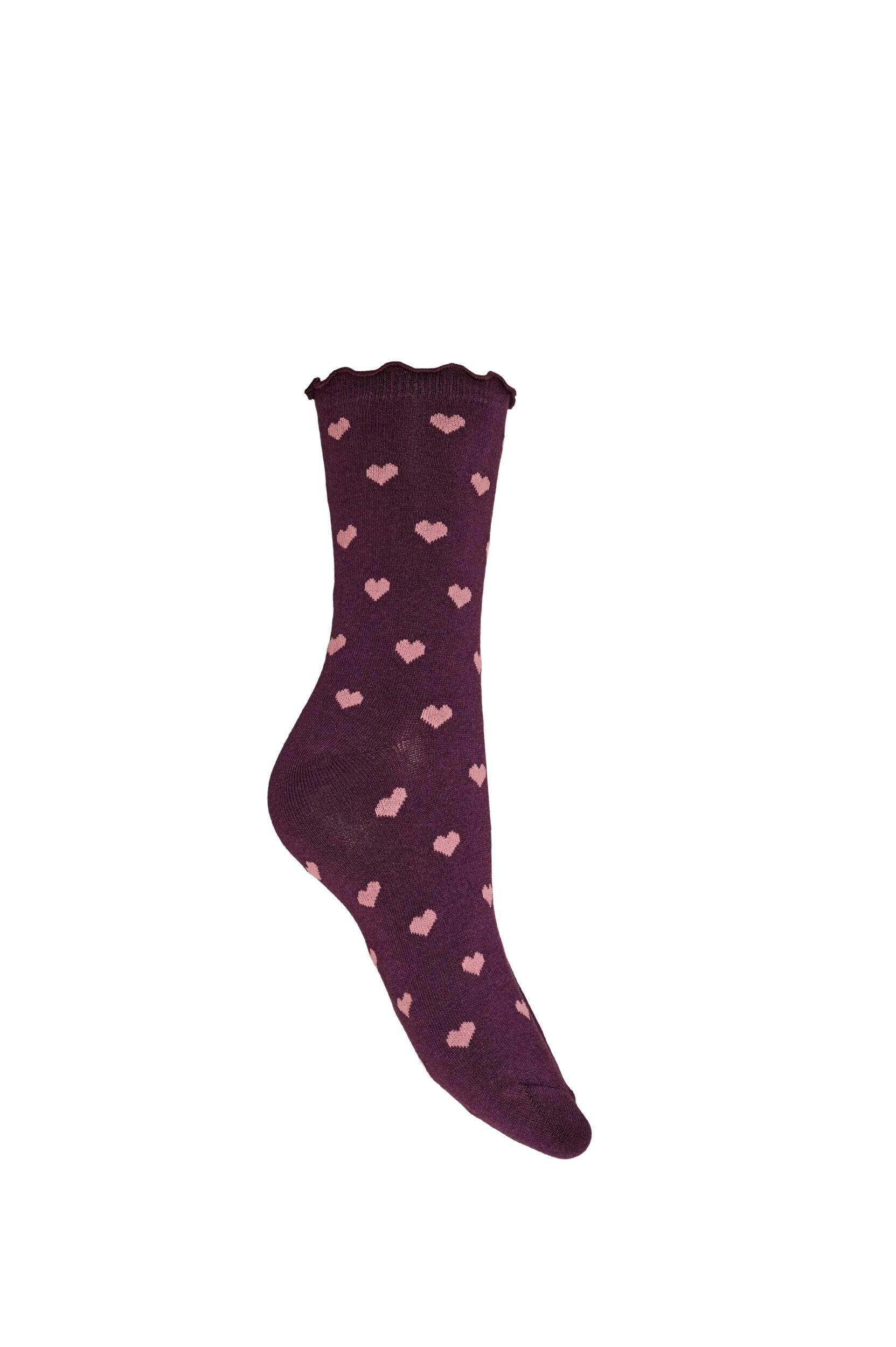ZizzifashionCotton socks with patterns, Red, Packshot image number 1