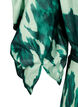 Short-sleeved party dress with tie belt, Green, Packshot image number 3