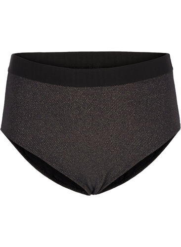 Bikini bottom, Black Gold Lurex, Packshot image number 0