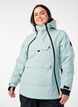 Functional ski anorak with hood, Green, Model image number 0