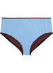 Reversible bikini bottoms with regular waist, Brown, Packshot image number 3
