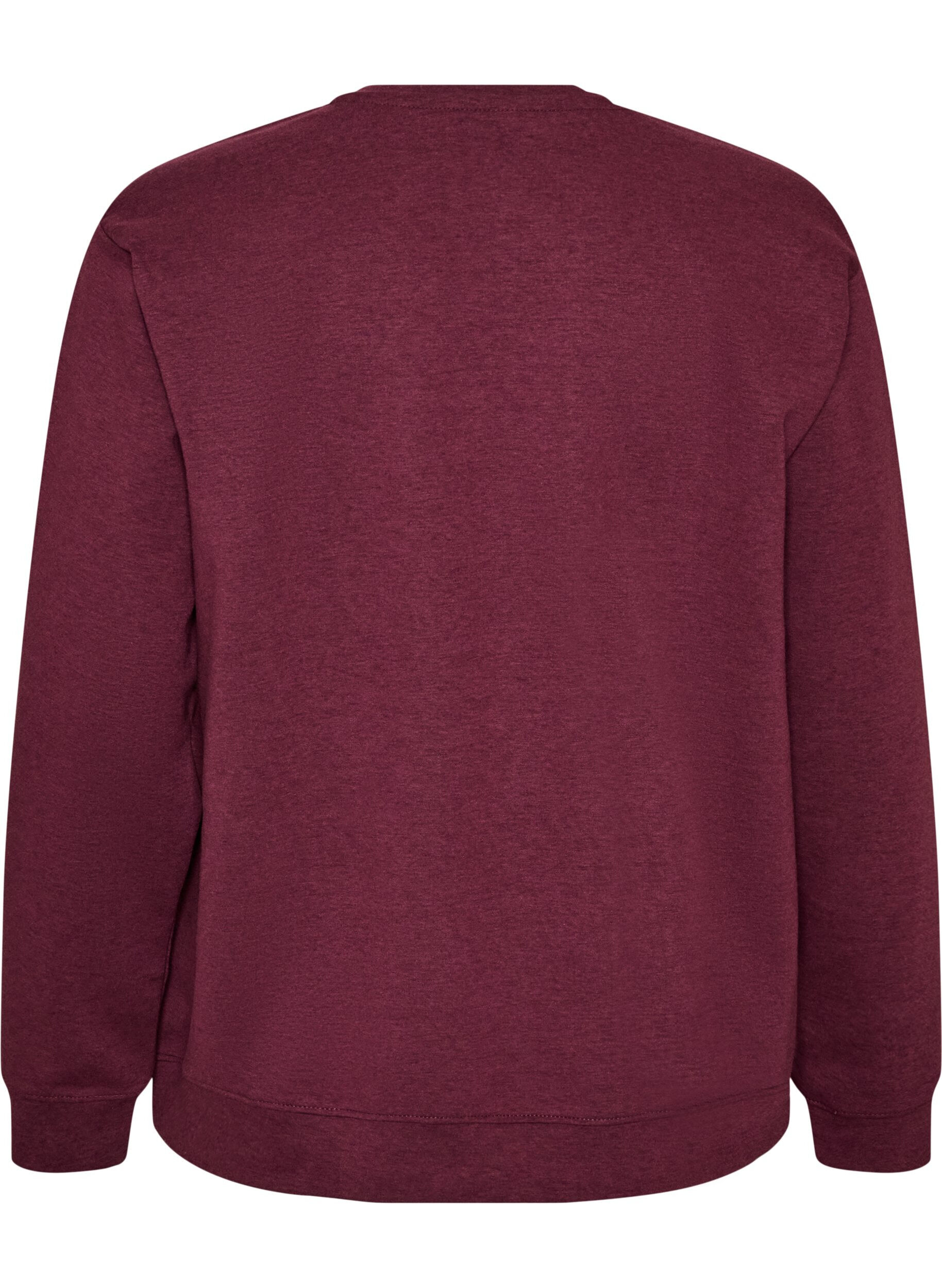 ZizzifashionSweatshirt with crew neck, Red, Packshot image number 1