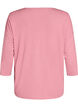 Jersey blouse with 3/4 sleeves, Red, Packshot image number 1