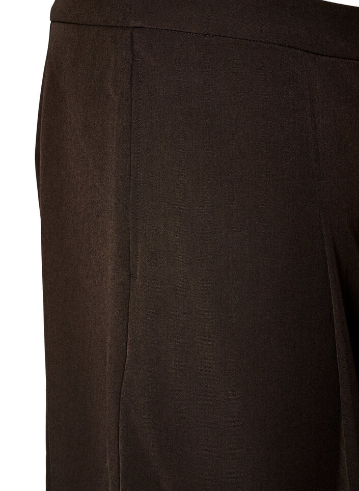 Knee-length A-line skirt, Brown, Packshot image number 2