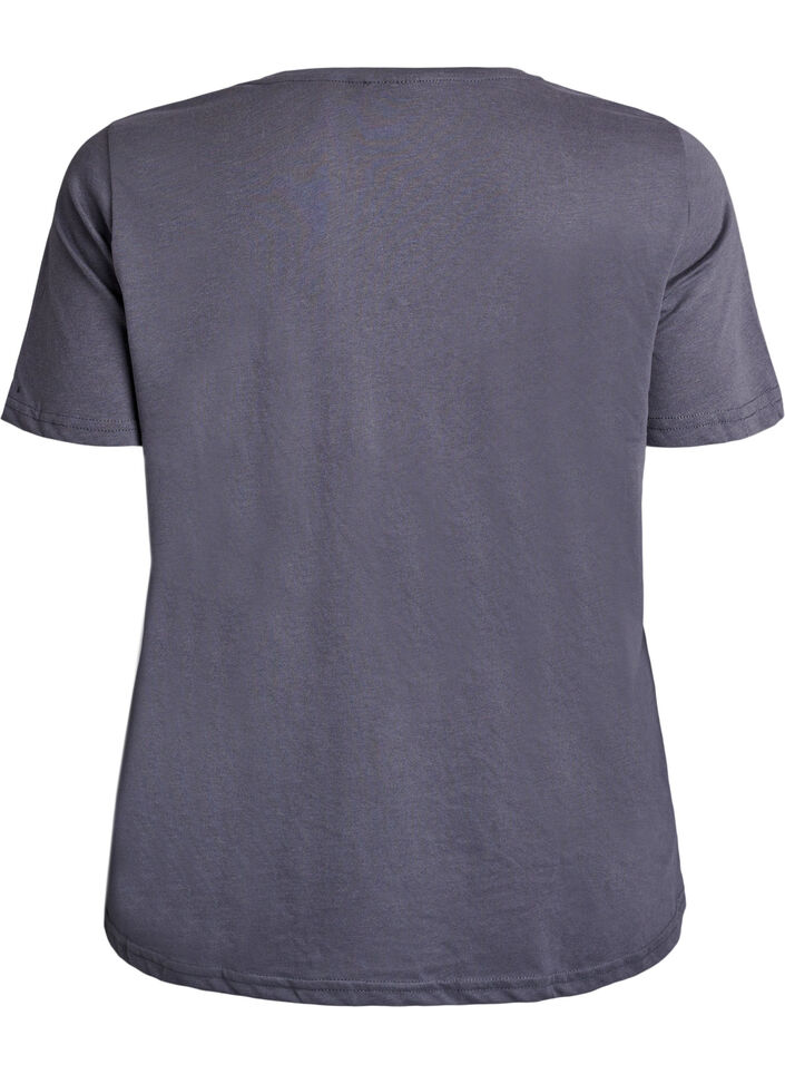 FLASH - T-shirt with motif, Grey, Packshot image number 1