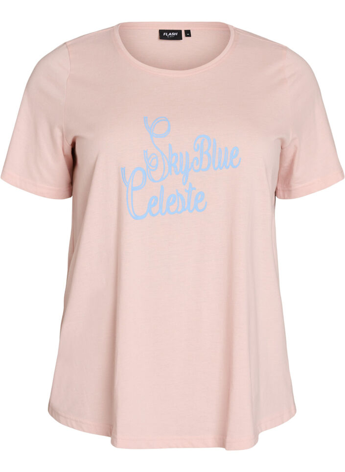 FLASH - T-shirt with print, Red, Packshot image number 0