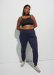 Loose workout trousers with pockets, Blue, Model image number 1