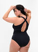 Swimsuit with cross back, Black, Model image number 1