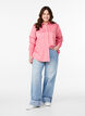 Denim shirt with chest pockets, Rose, Model image number 1