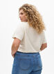 FLASH - T-shirt with print, Beige, Model image number 2