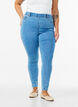 High-waisted jeggings, Light Blue, Model image number 2
