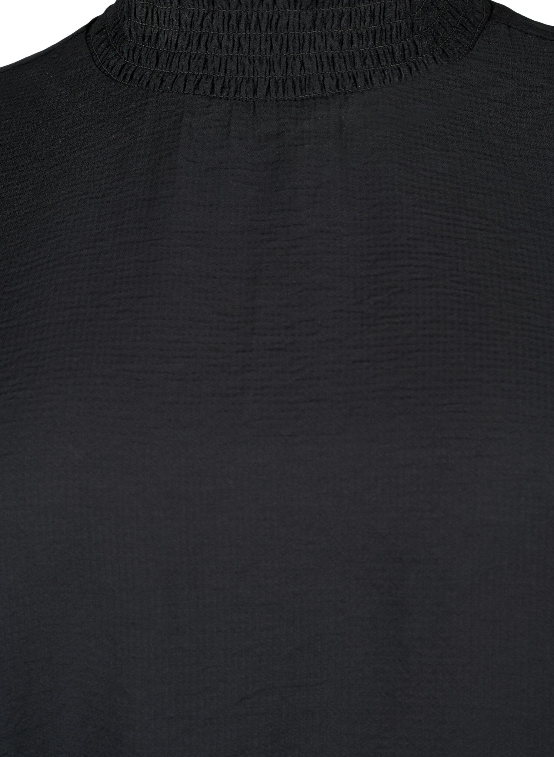 Zizzifashion Viscose blouse, Black, Packshot image number 2