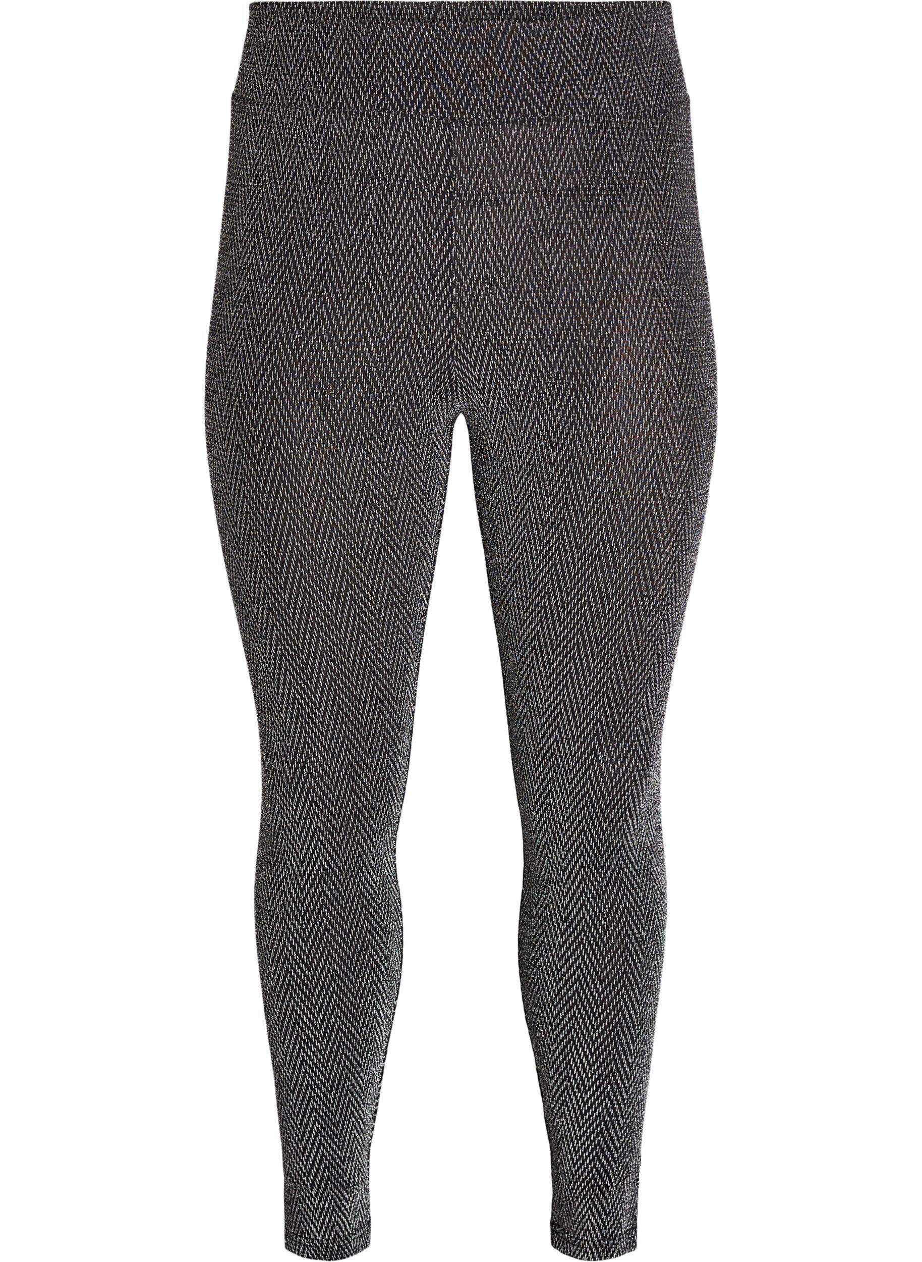 Glitter pattern leggings