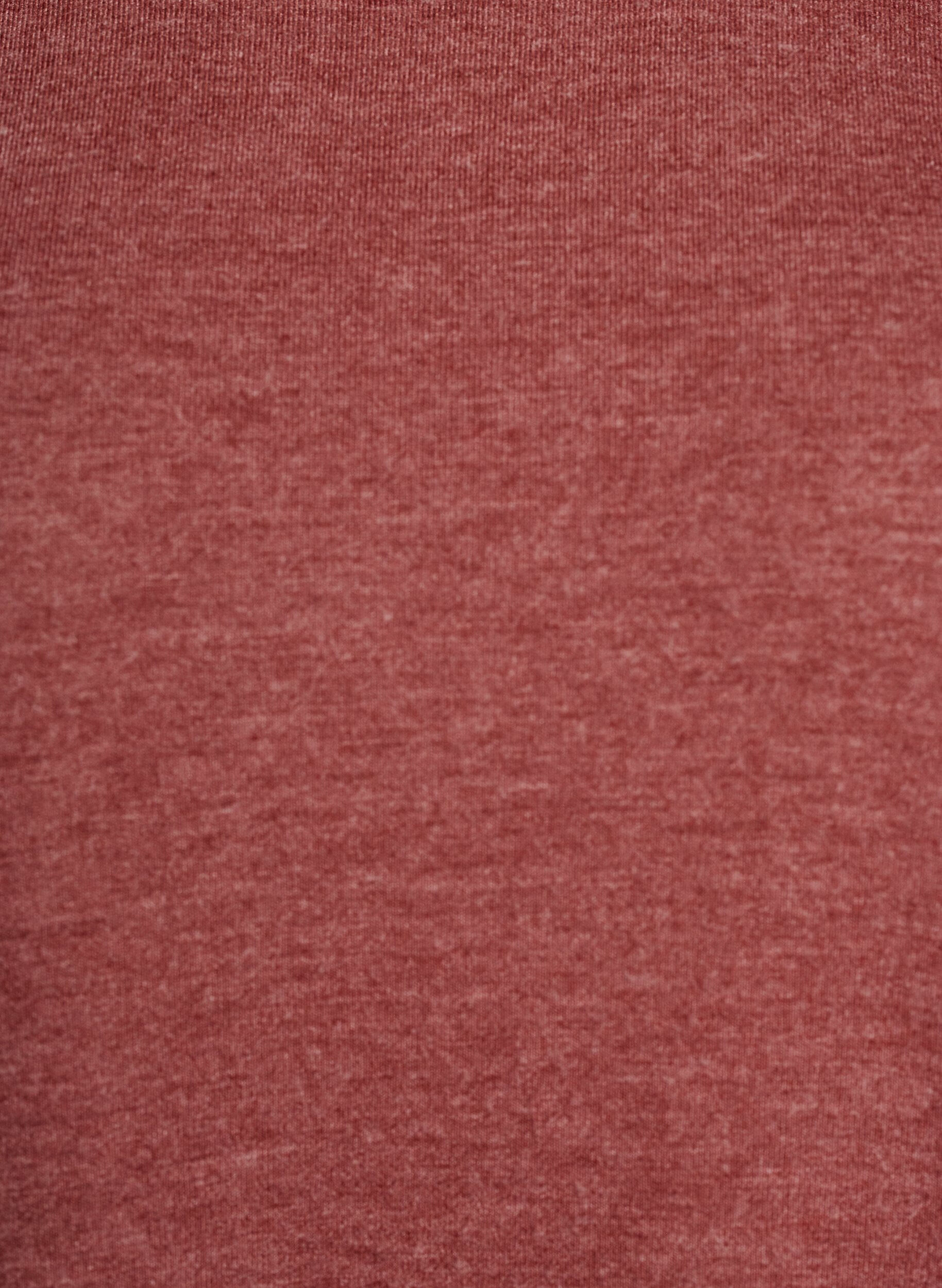 ZizzifashionJersey blouse with 3/4 sleeves, Red, Packshot image number 2