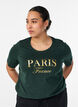 T-shirt with motif, Green, Model image number 0