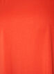 Short-sleeved cotton blend T-shirt, Orange, Packshot image number 2