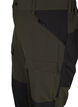 Water-repellent hiking trousers with pockets, Forest Night, Packshot image number 2