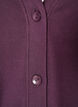 Ribbed jersey cardigan with V-neck, Purple, Packshot image number 2