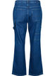 Straight Fit Cargo Jeans, Dark blue, Packshot image number 1