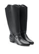 Long boot with detachable shaft, Black, Packshot image number 1