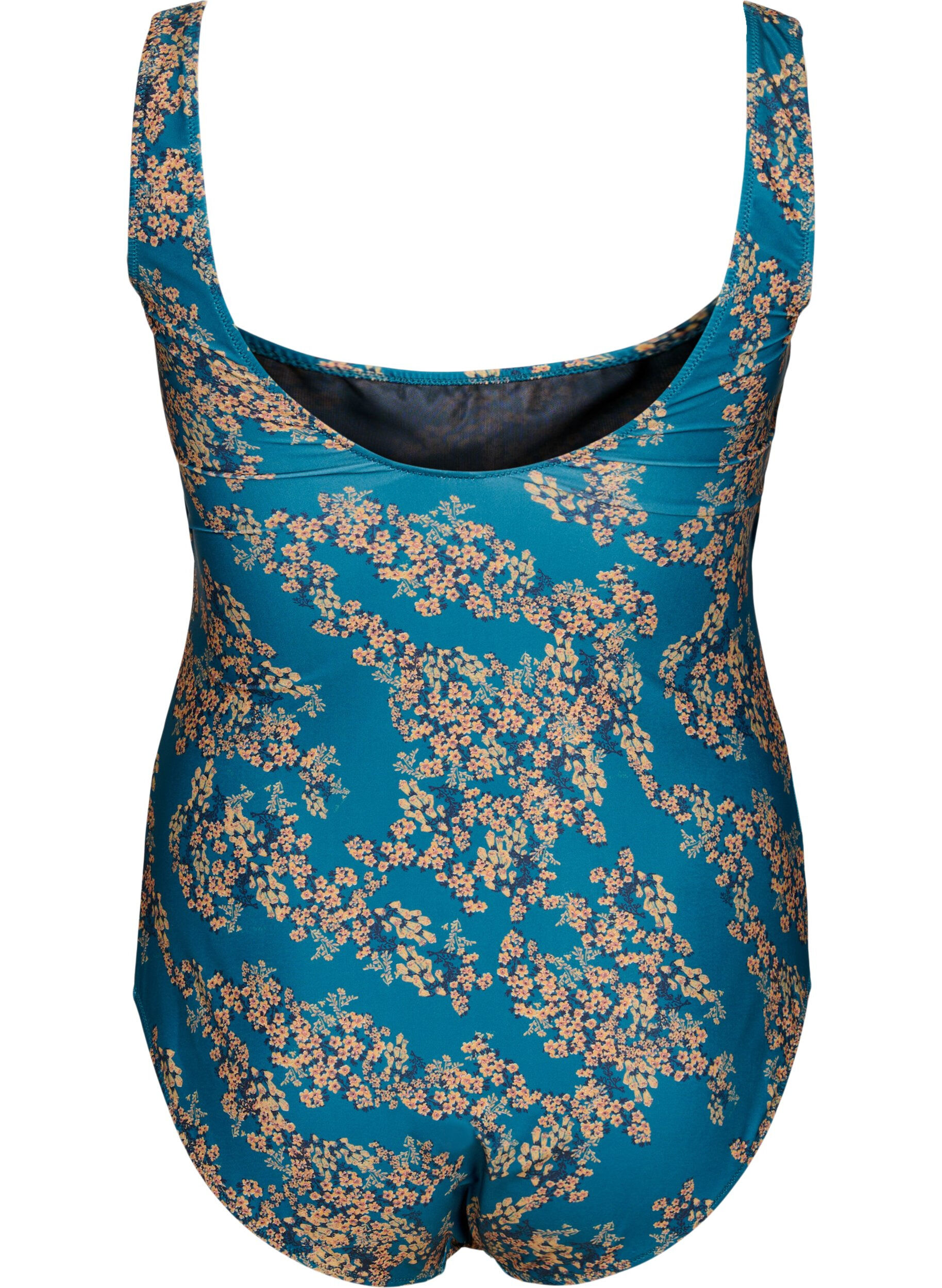 Zizzifashion Swimsuit with floral print, Zebra Flower, Packshot image number 1