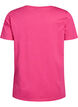 Cotton T-shirt with motif, Raspberry w. Bows, Packshot image number 1