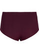 Microfibre panties with floral embroidery, Dark Bordeaux, Packshot image number 1