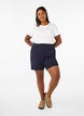 Shorts with pockets and loose fit, Blue, Model image number 1