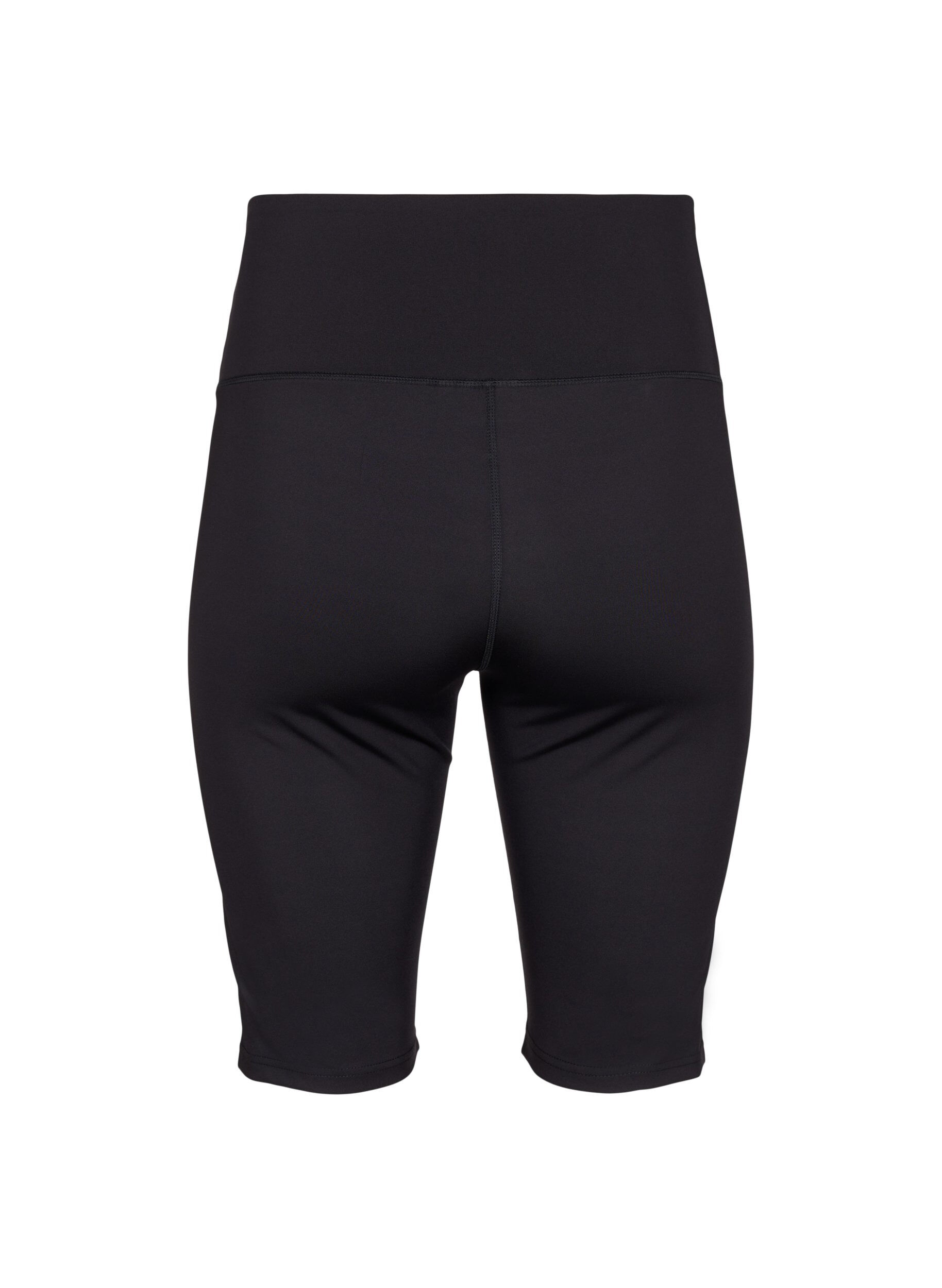 Zizzifashion Long tight training shorts, Black, Packshot image number 1