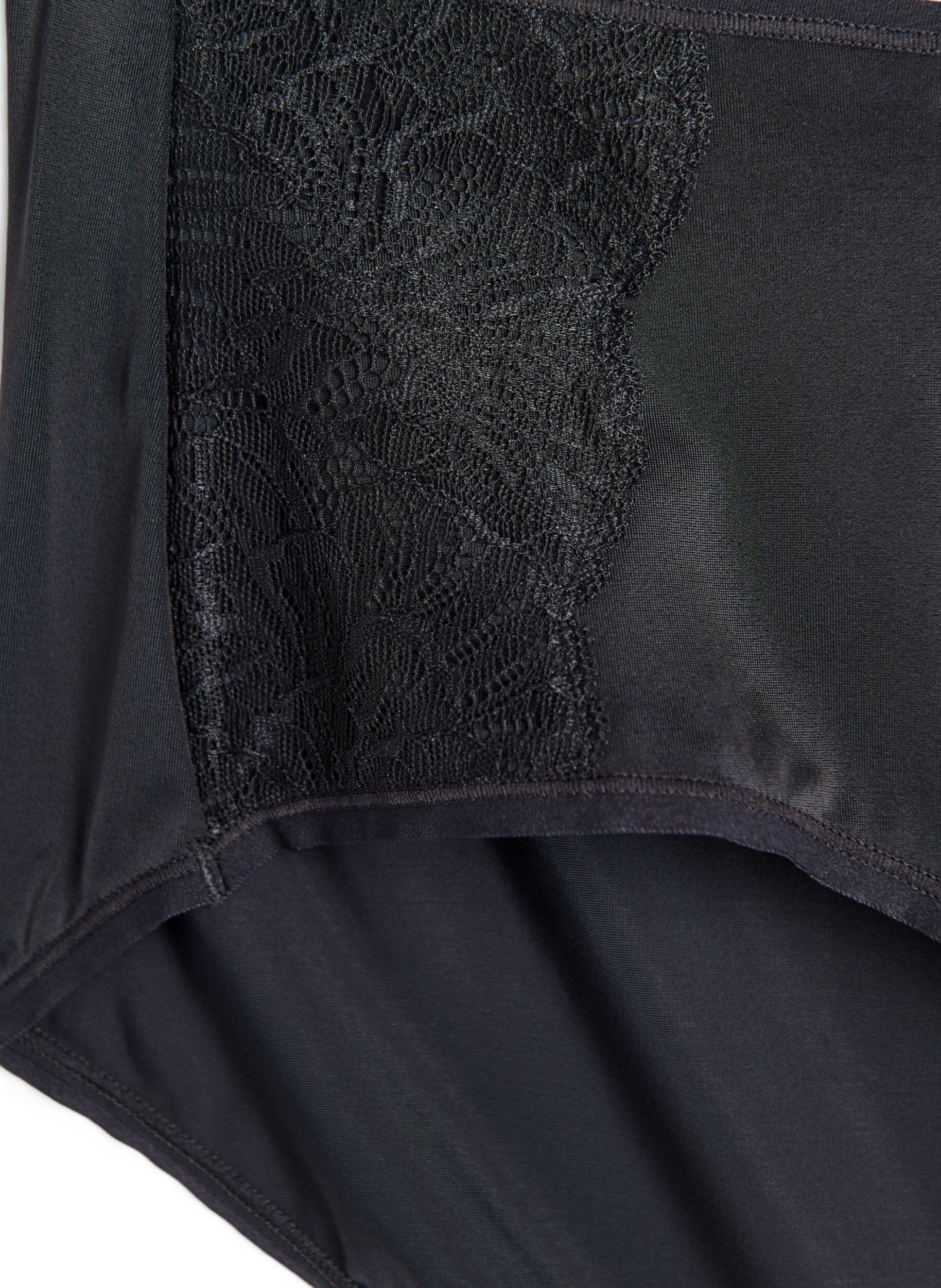 Zizzifashion Regular rise underwear 2-pack, Black, Packshot image number 3