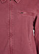 Coloured denim jacket with zip fastening, Red, Packshot image number 2